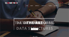 Desktop Screenshot of cliometrics.com