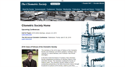 Desktop Screenshot of cliometrics.org